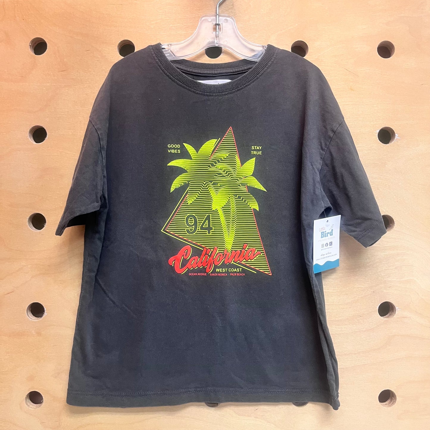 Grey 'California 94' Tee