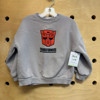 Grey Transformers Sweatshirt