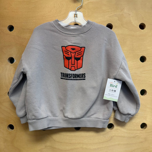 Grey Transformers Sweatshirt