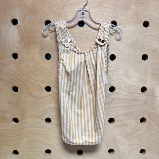 Mustard Striped Swing Tank