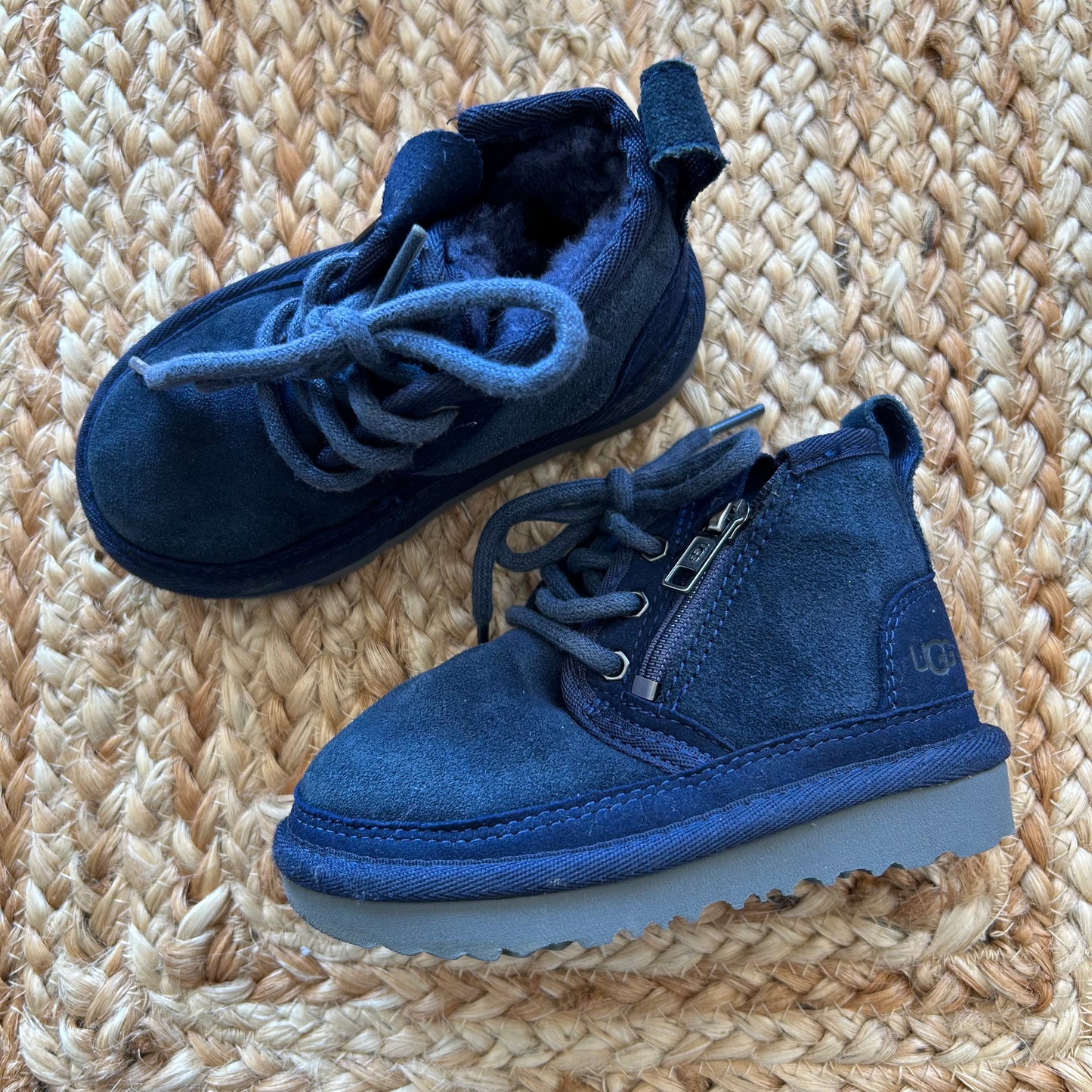 Blue Neumel Soft Lined Boots