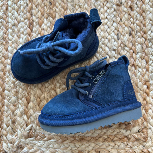 Blue Neumel Soft Lined Boots