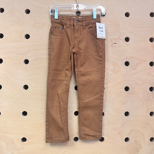 Brown Slim Denim