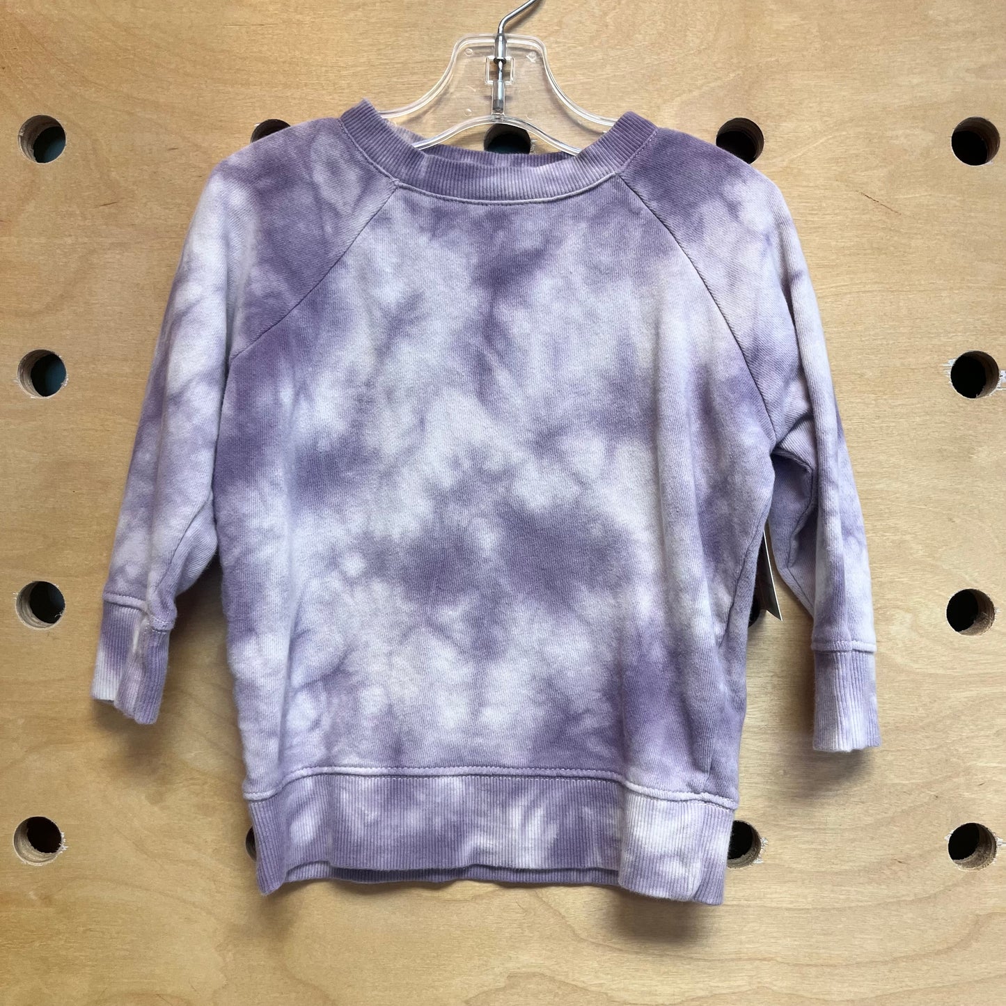 Purple Tie Dye Pullover