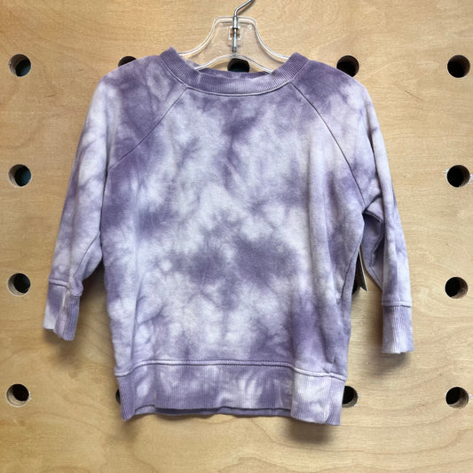 Purple Tie Dye Pullover