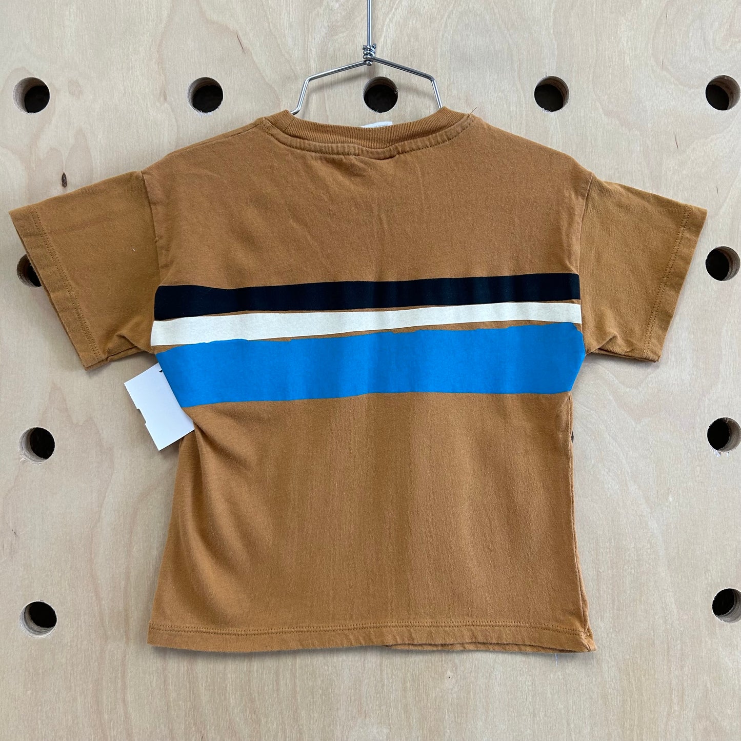 Camel Striped Get Together Tee