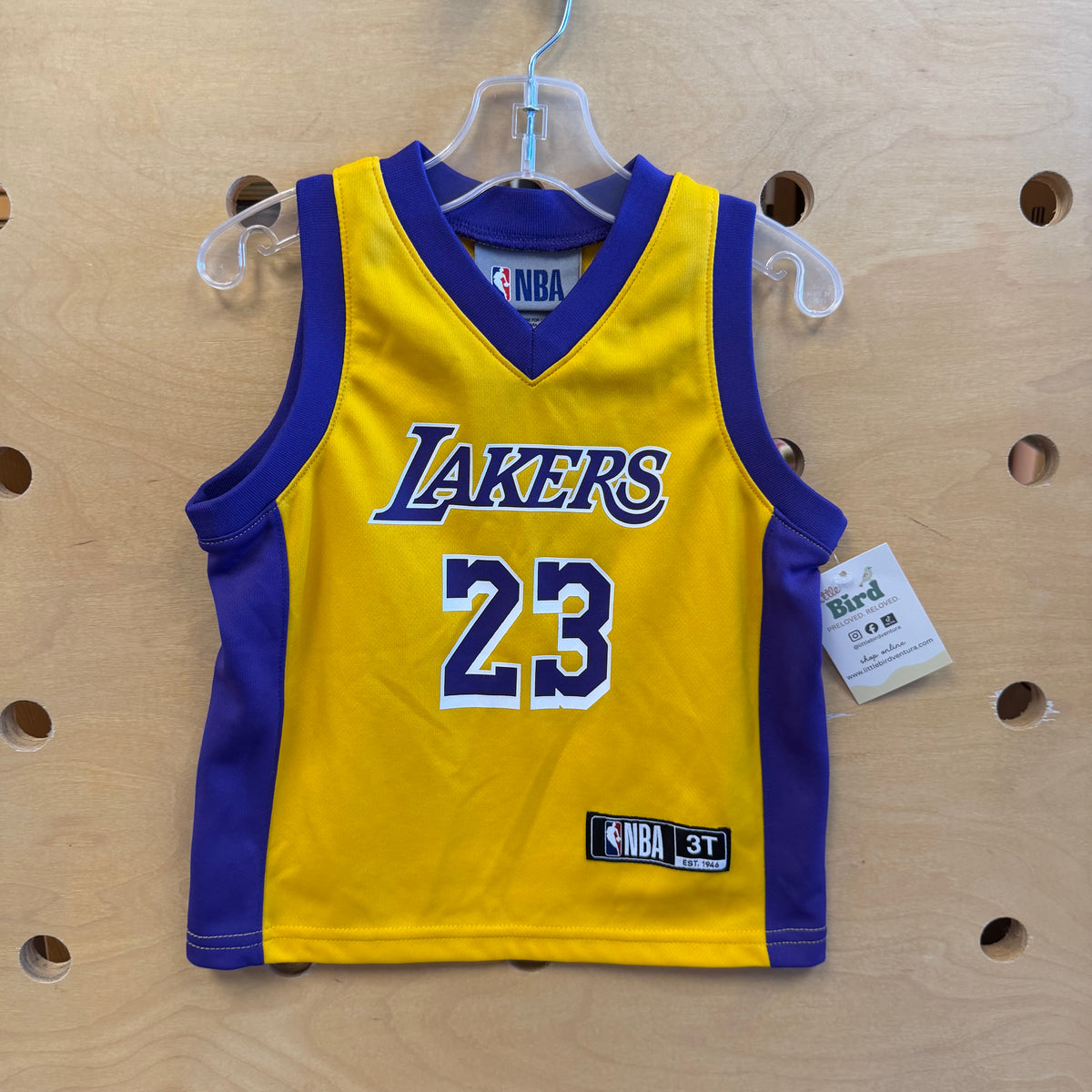 Purple/Yellow Lebron 23 Jersey