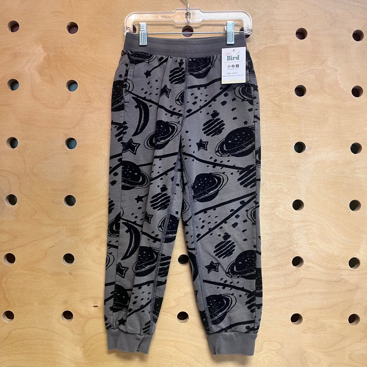 Grey Solar System Joggers
