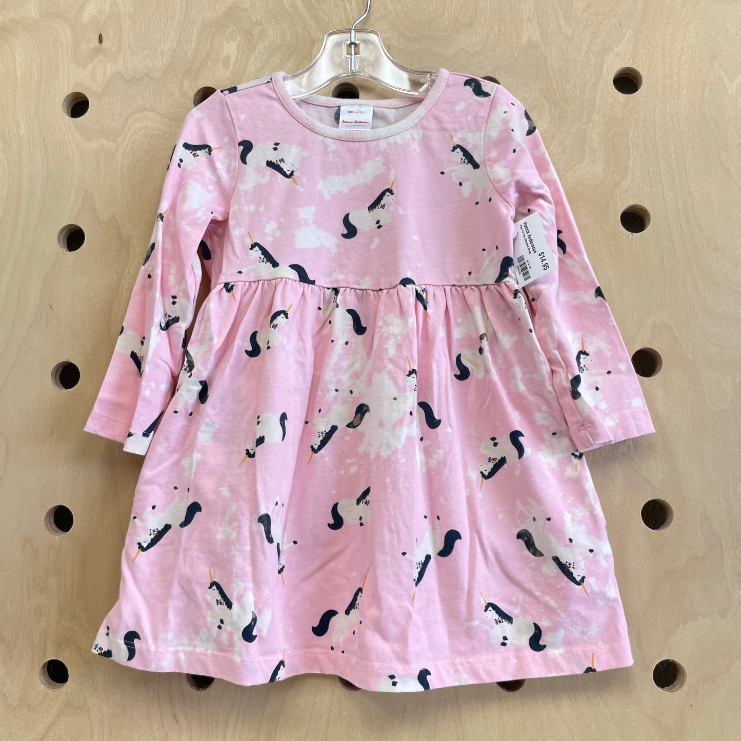 Pink Tie Dye Unicorns Dress