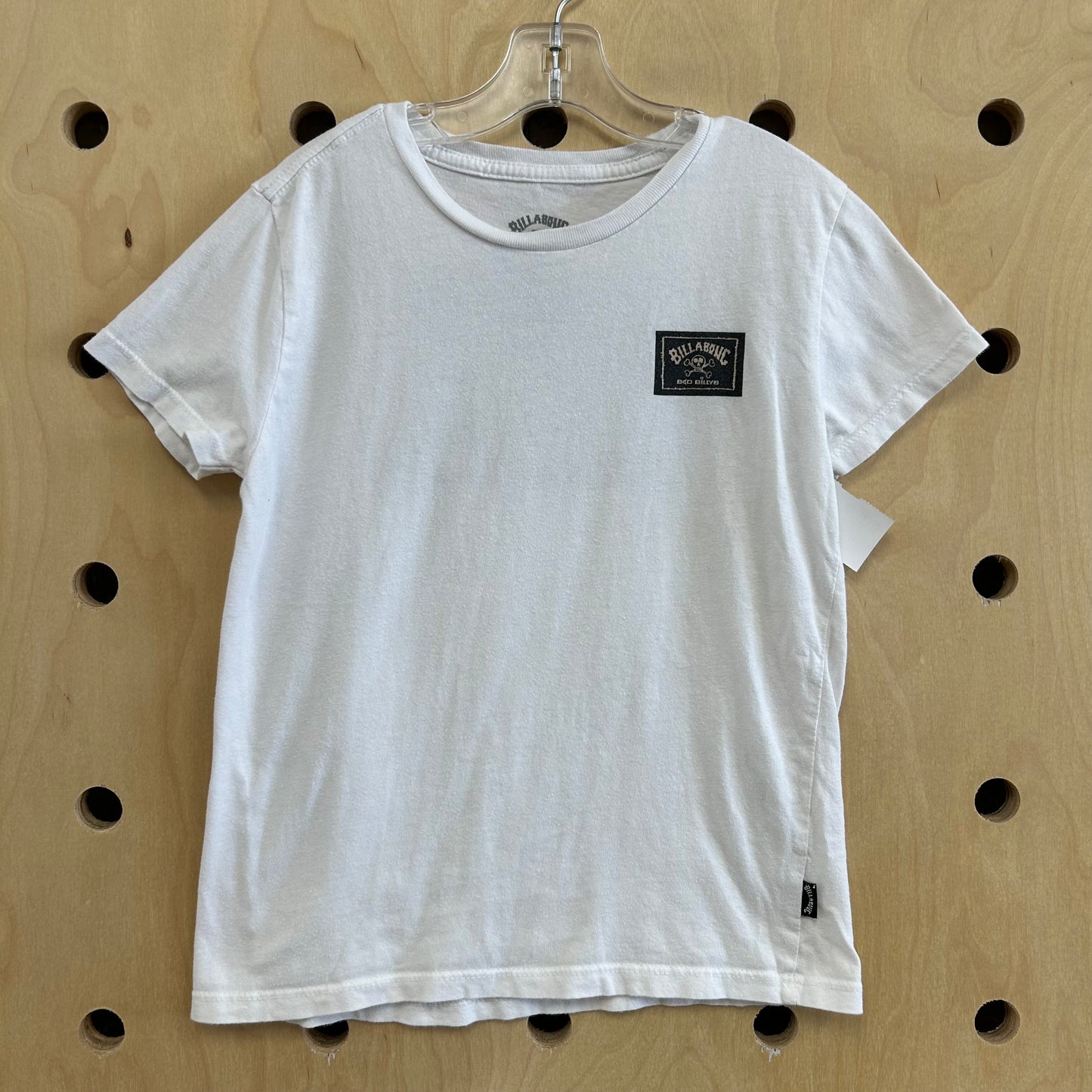 White Crossbones Logo Tee