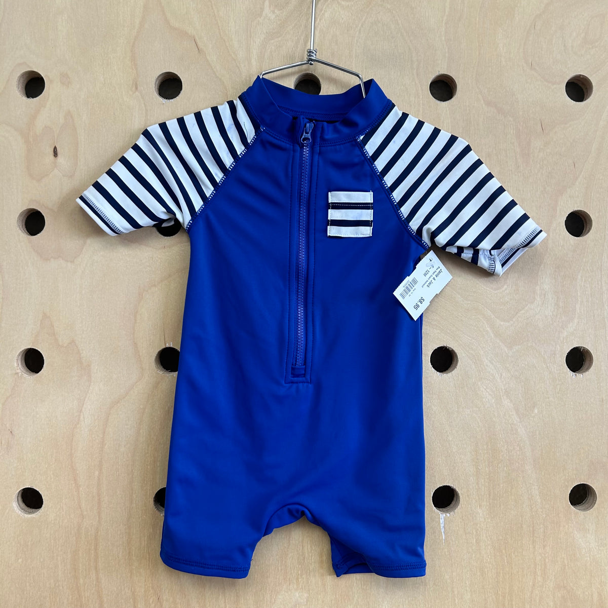 Blue Rash Guard Swimsuit