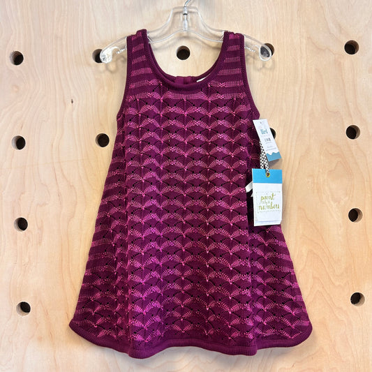 Purple Knit Dress NEW!