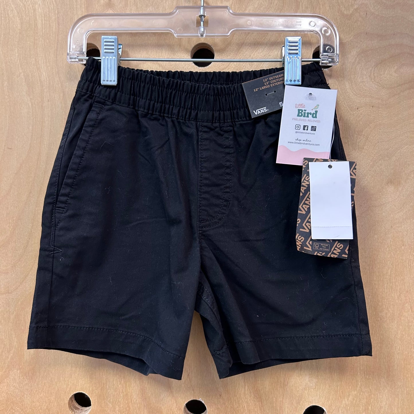 Black Range Elastic Shorts NEW!