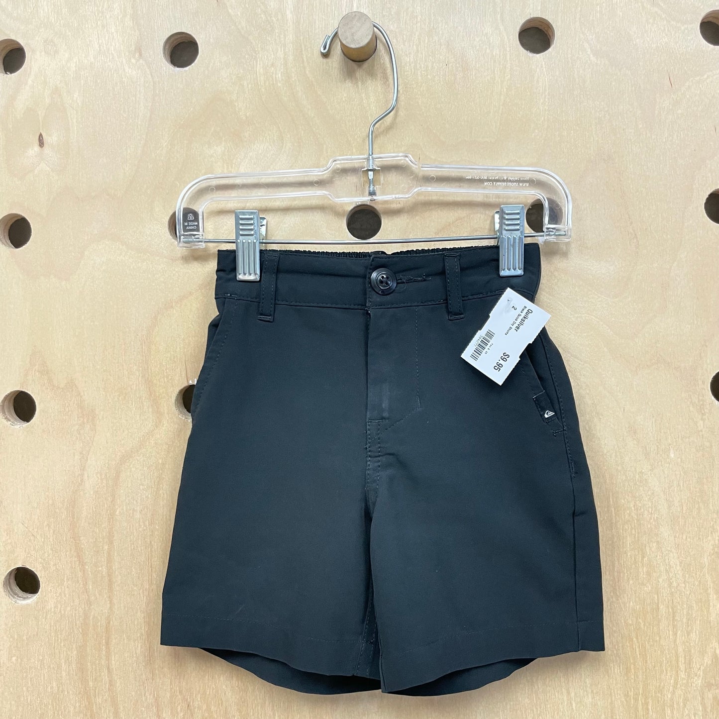 Black Quick Dry Shorts