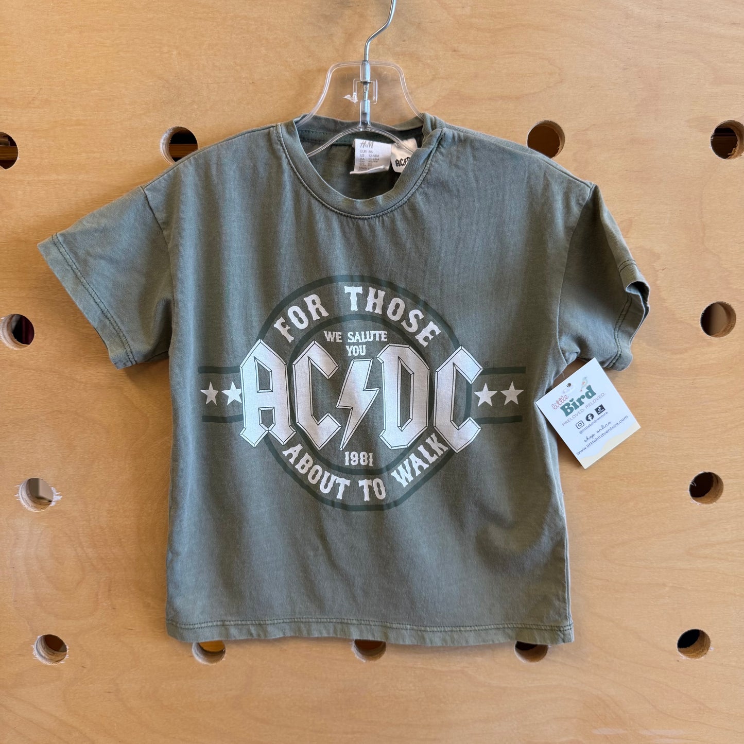 Green ACDC Tee