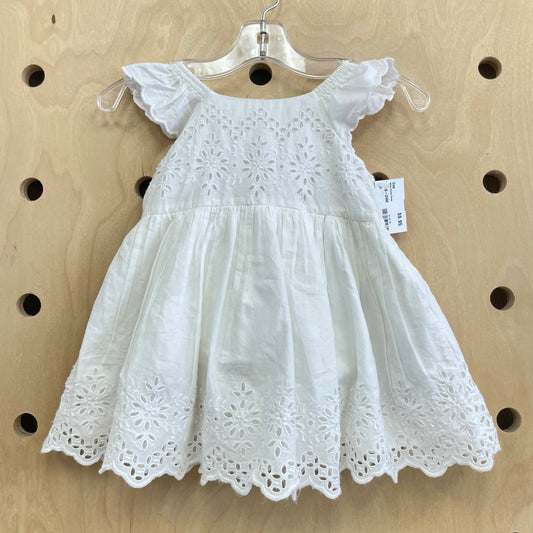 White Eyelet Dress