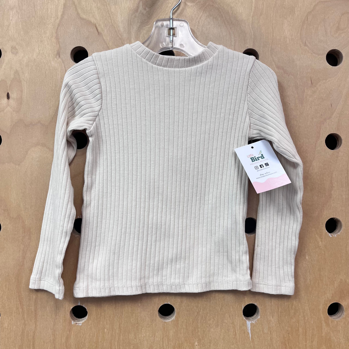 Sand Ribbed LS