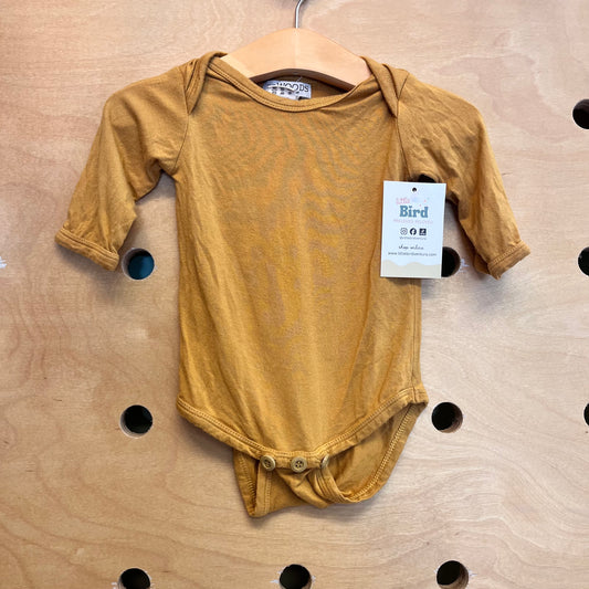 Mustard Modal Blend Bodysuit