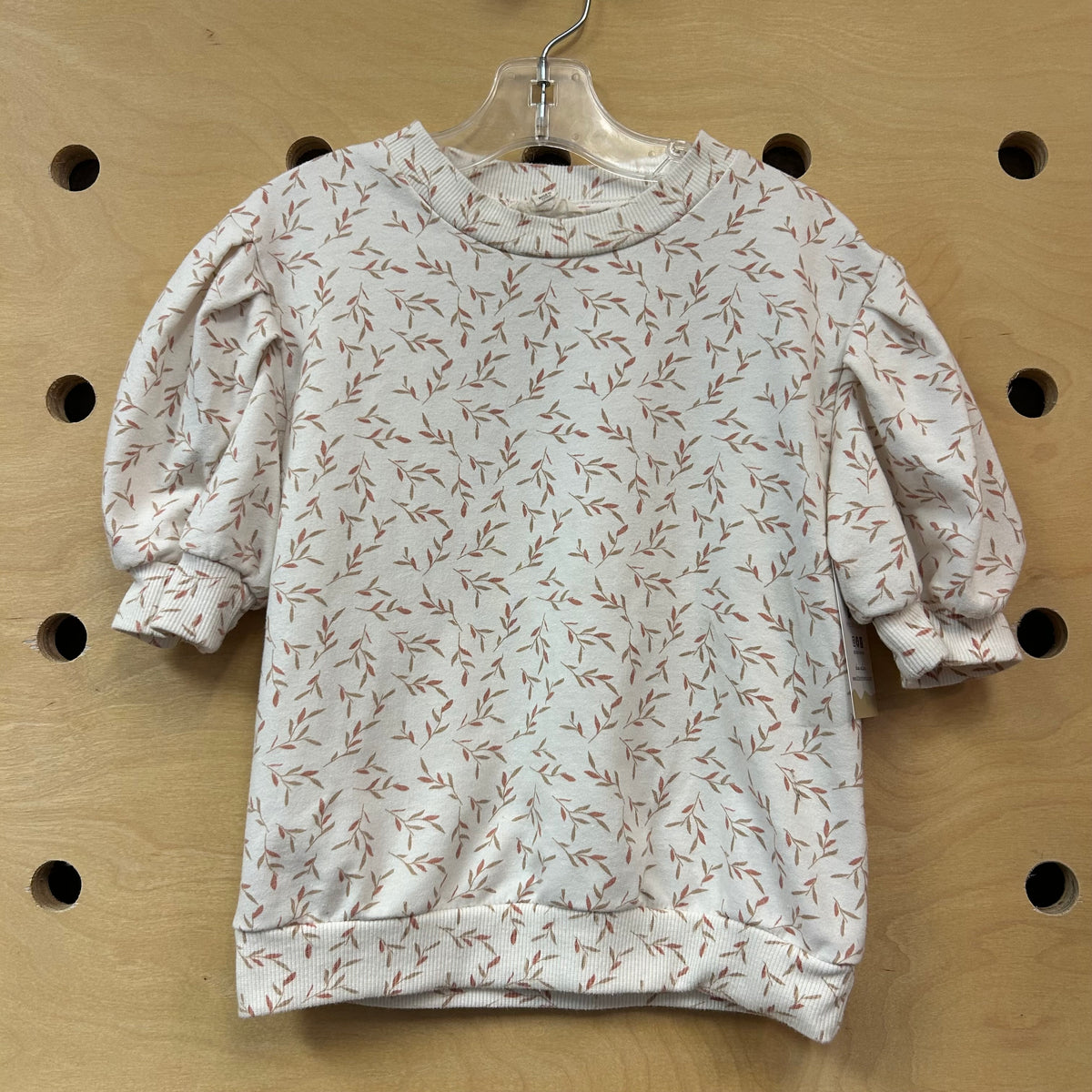 Cream Floral Top