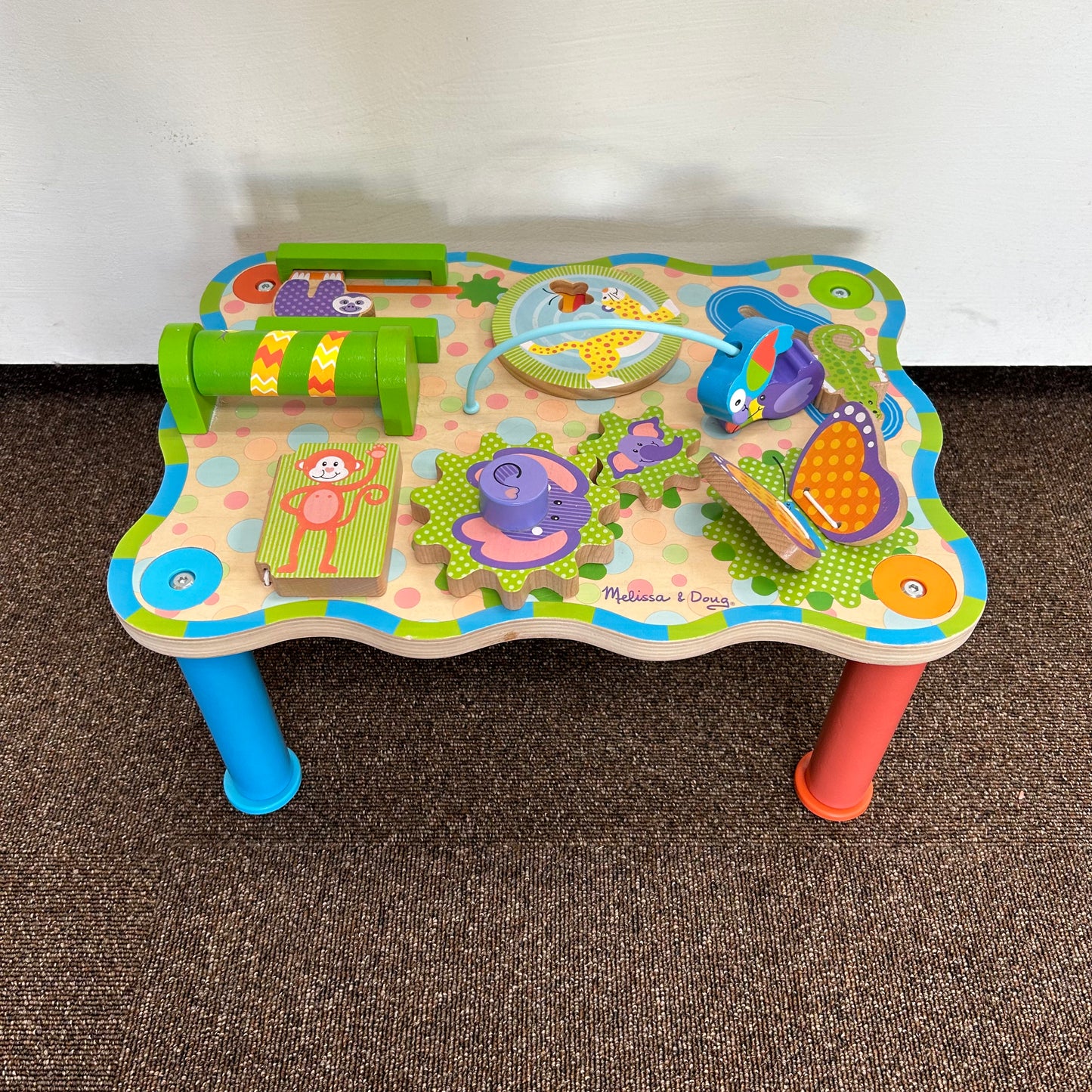 Wooden Jungle Activity Table