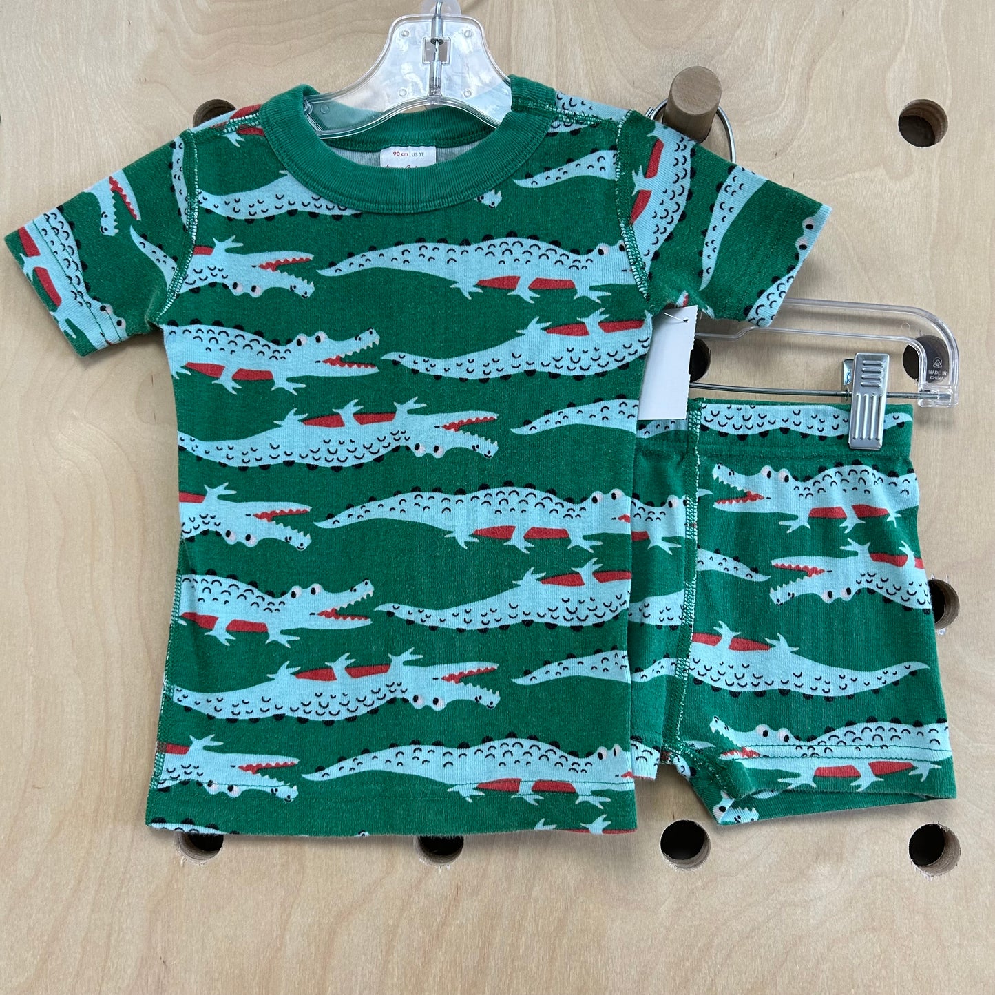 Green Crocodile Pajamas