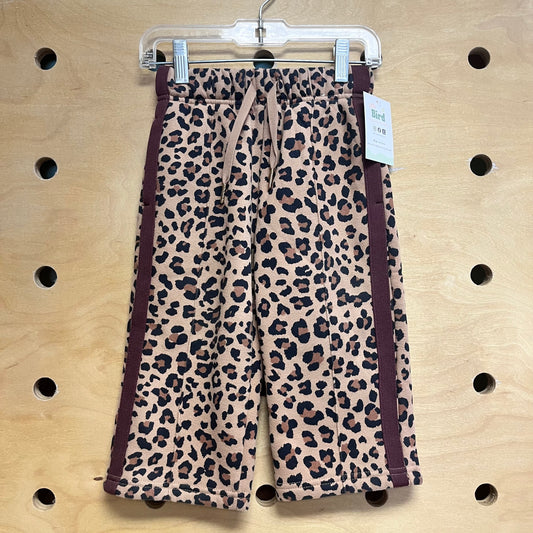 Animal Print Straight Leg Joggers