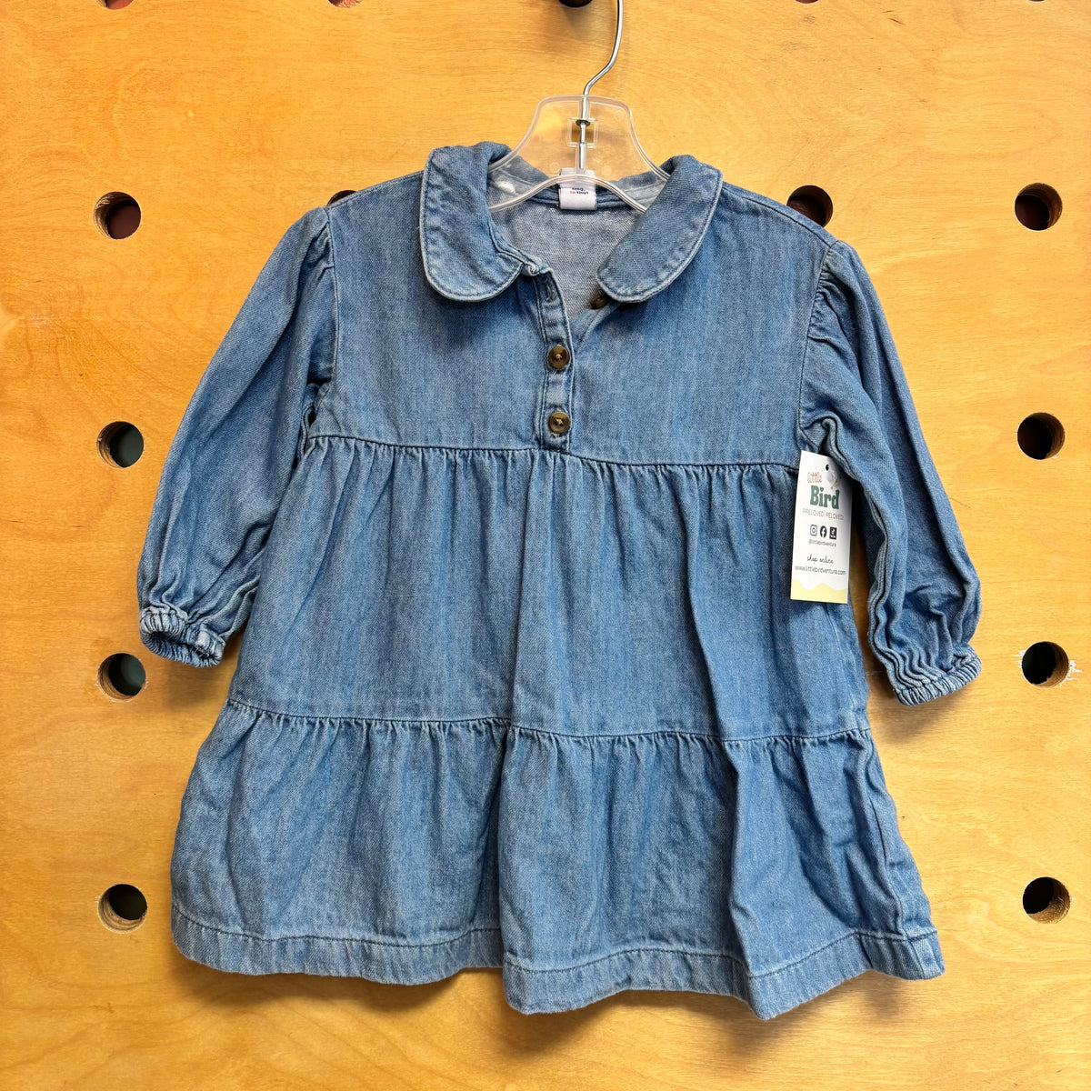 Denim Collared Dress