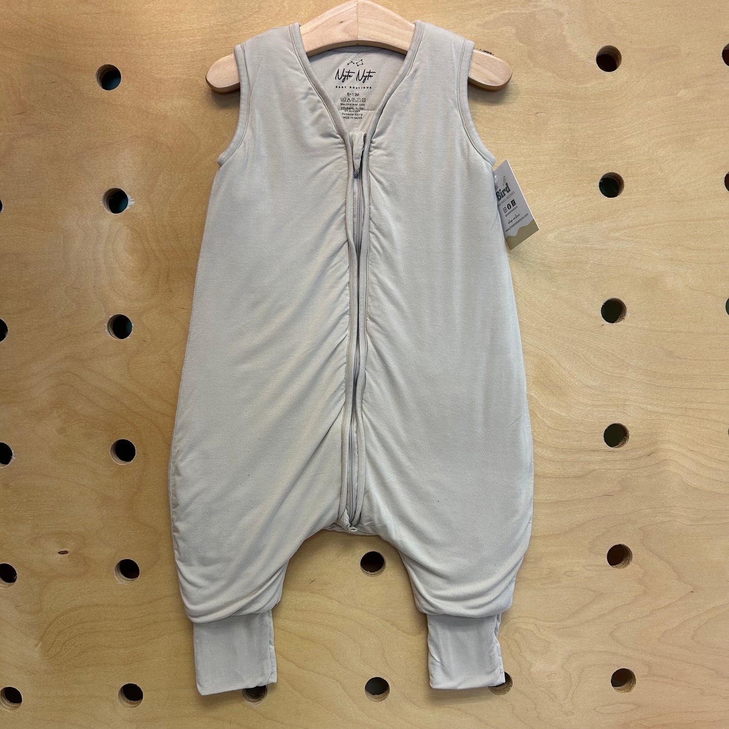 Beige Bamboo Blend 1.0 Tog Sleep Suit
