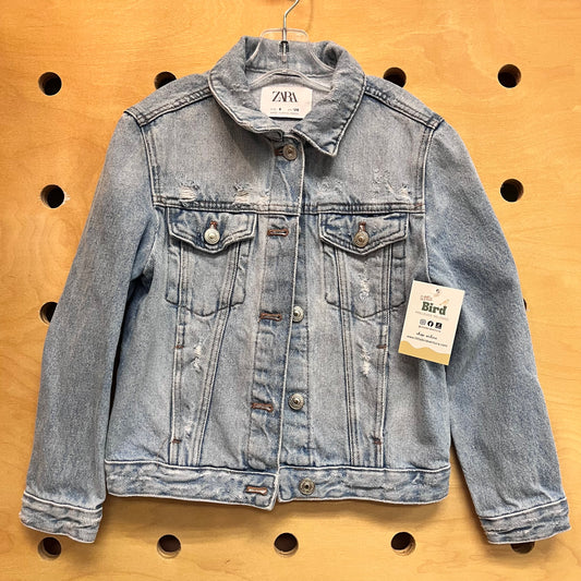 Denim Distressed Jacket