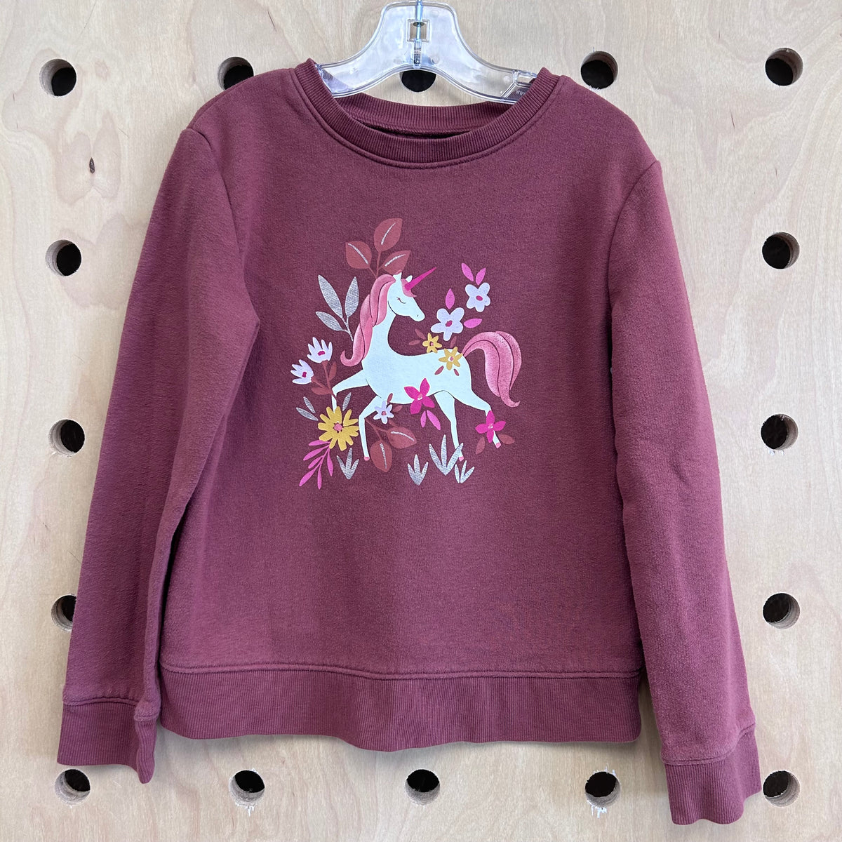 Burgundy Horse Sweatshirt