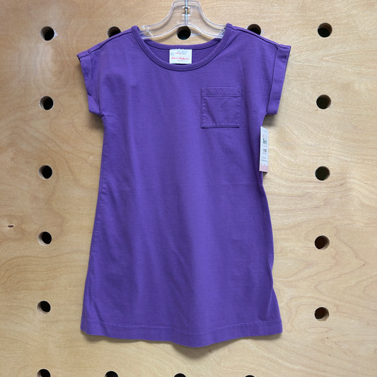 Purple T-Shirt Dress