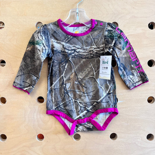 Camo/Purple Bodysuit