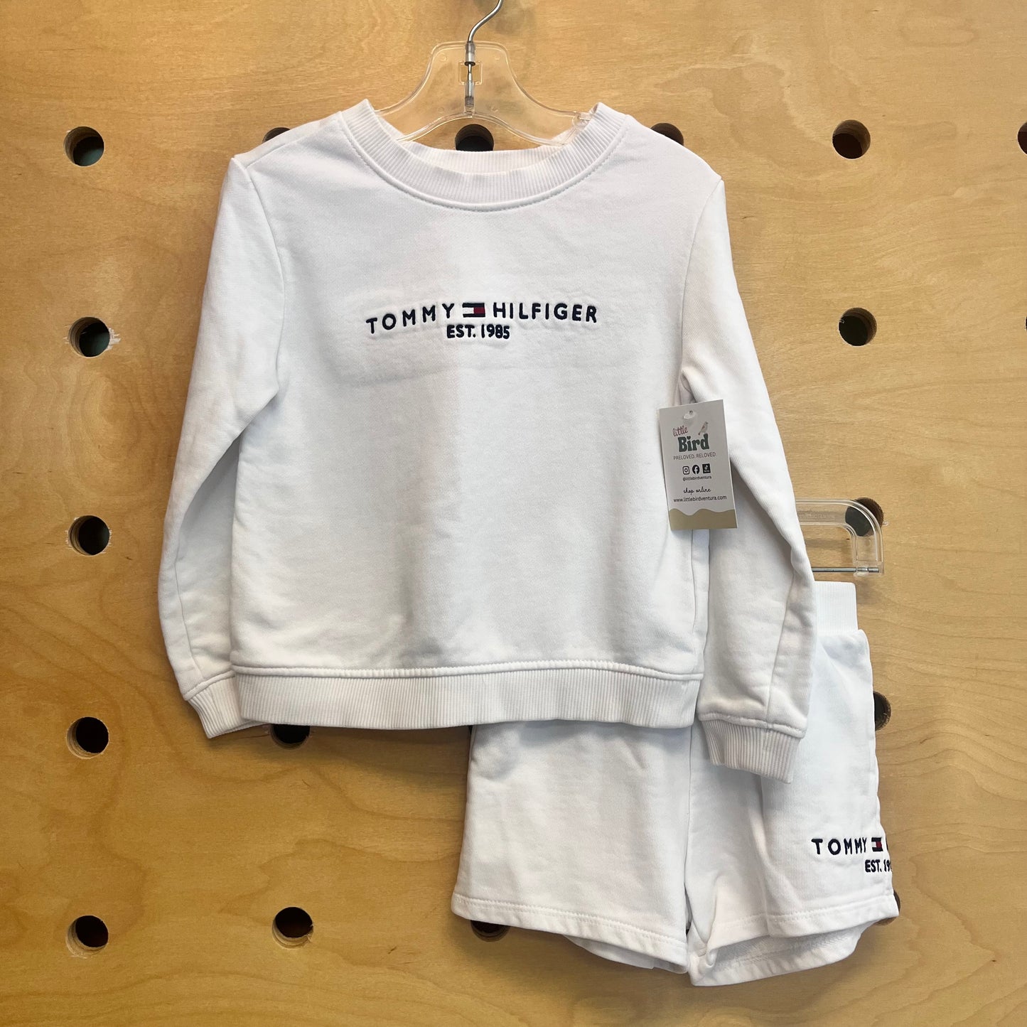 White Logo French Terry Outfit