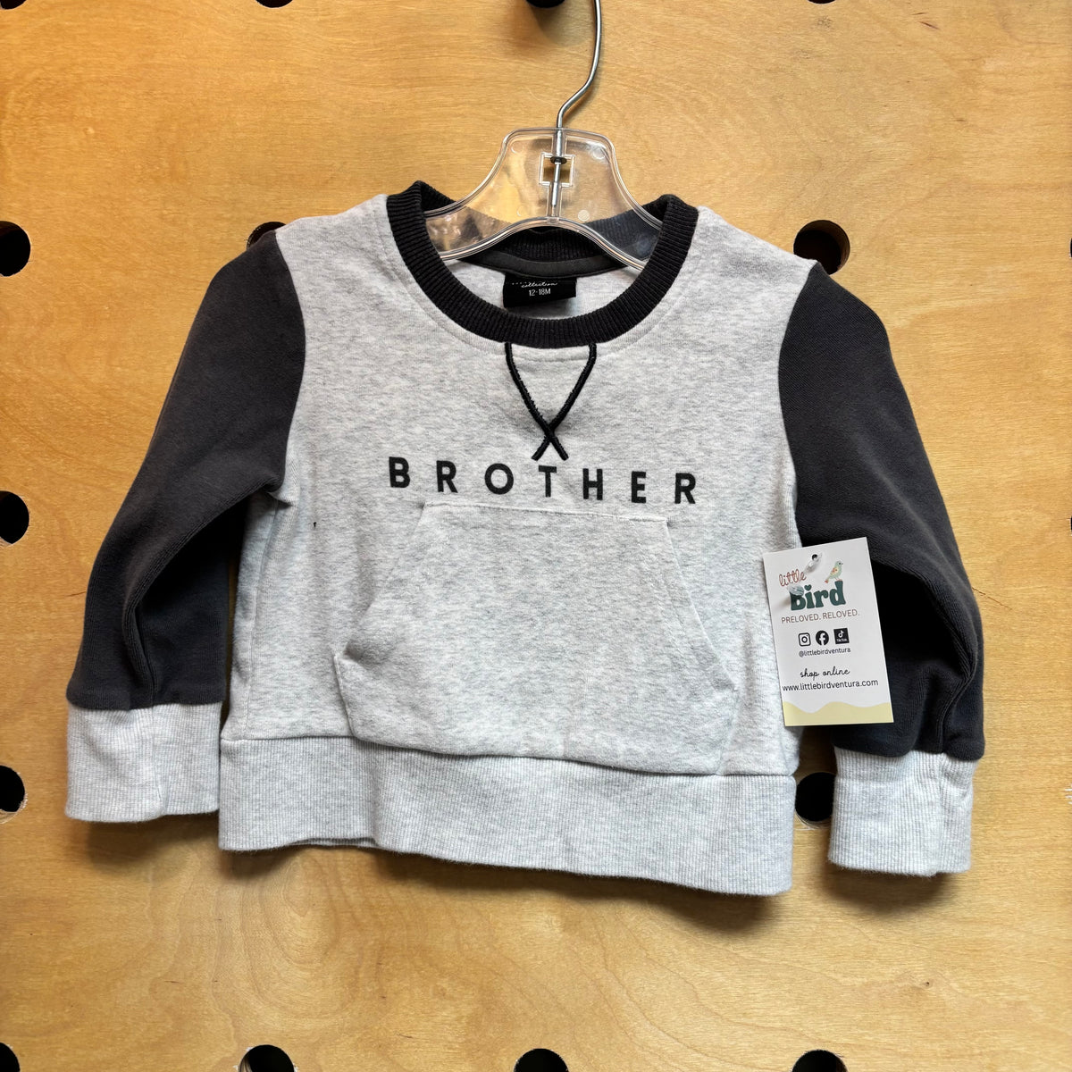 Grey/Green Brother LS