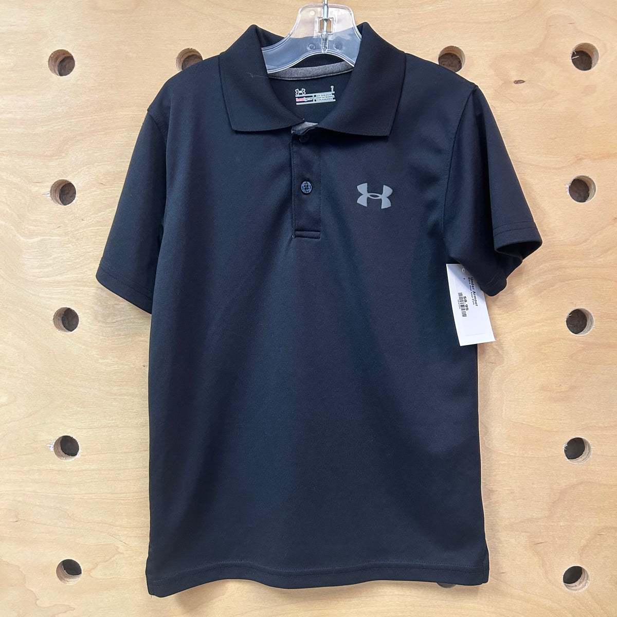 Black Heat Gear Polo