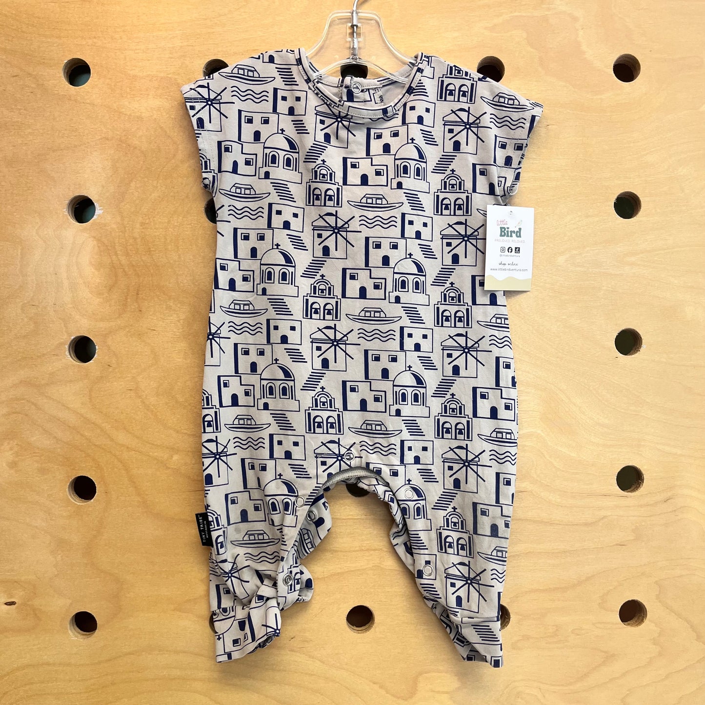 Mediterranean Village Romper