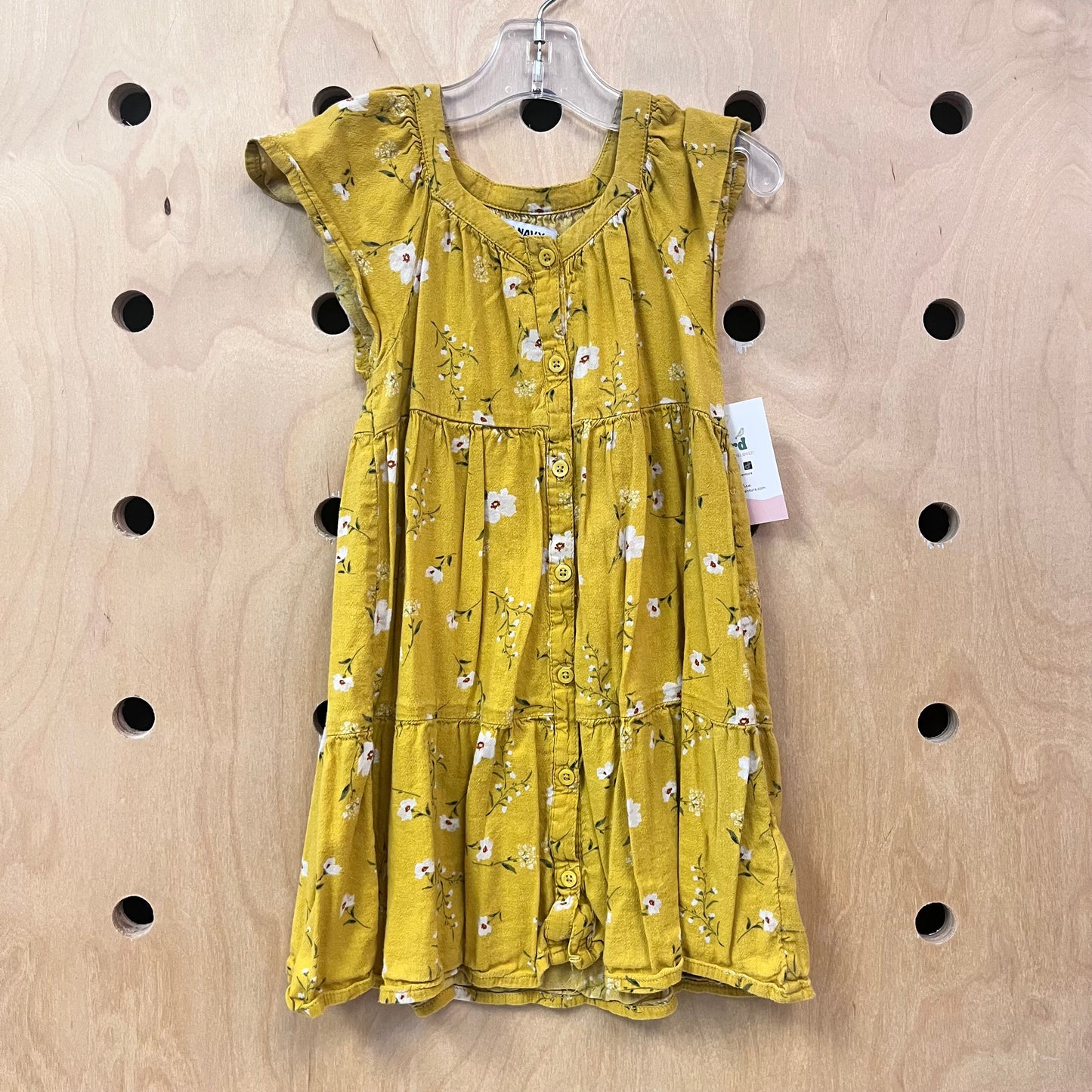 Yellow Floral Dress