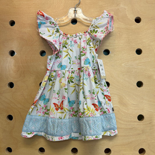 Floral Butterflies Dress