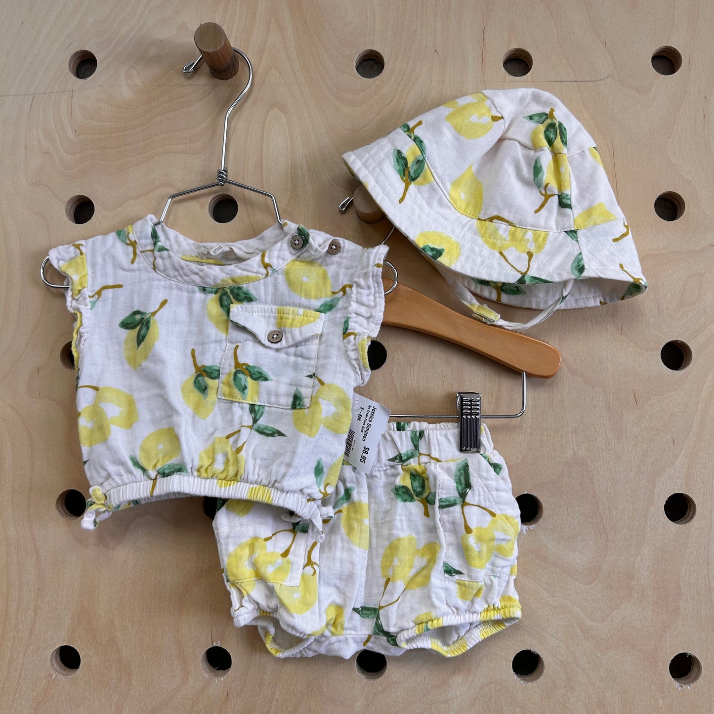3pc Cream Pears Outfit