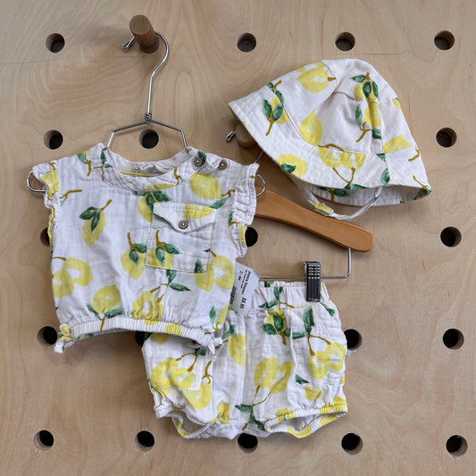 3pc Cream Pears Outfit