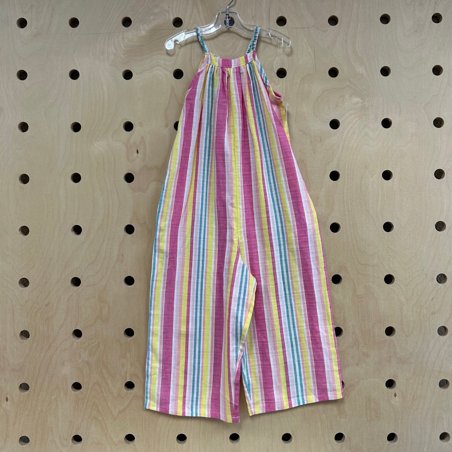 Colorful Linen Blend Jumpsuit