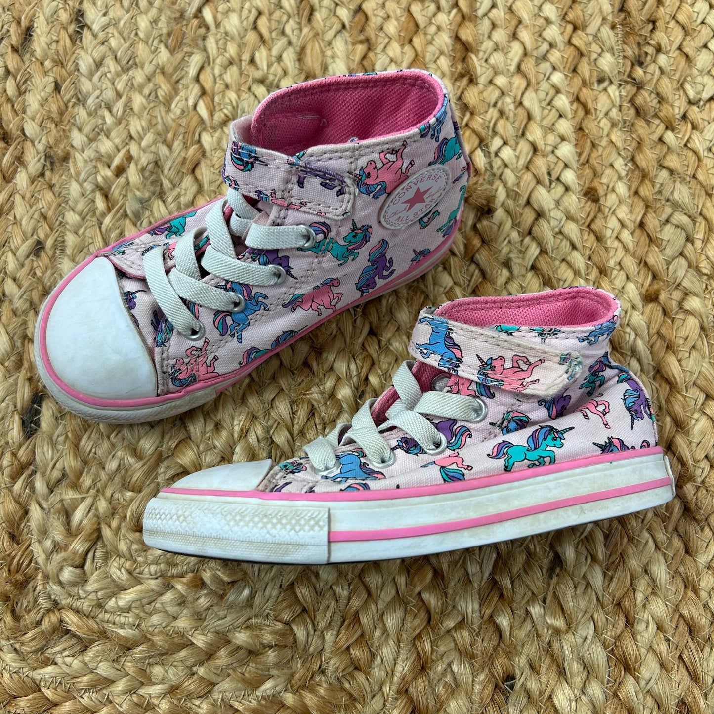 Pink Unicorn Hi Tops