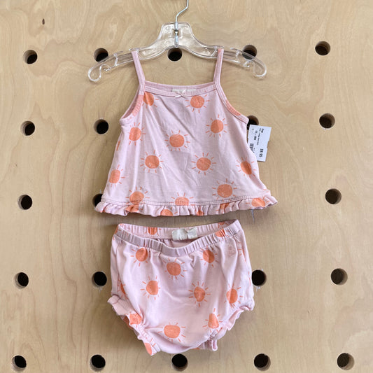 Pink + Orange Suns Outfit