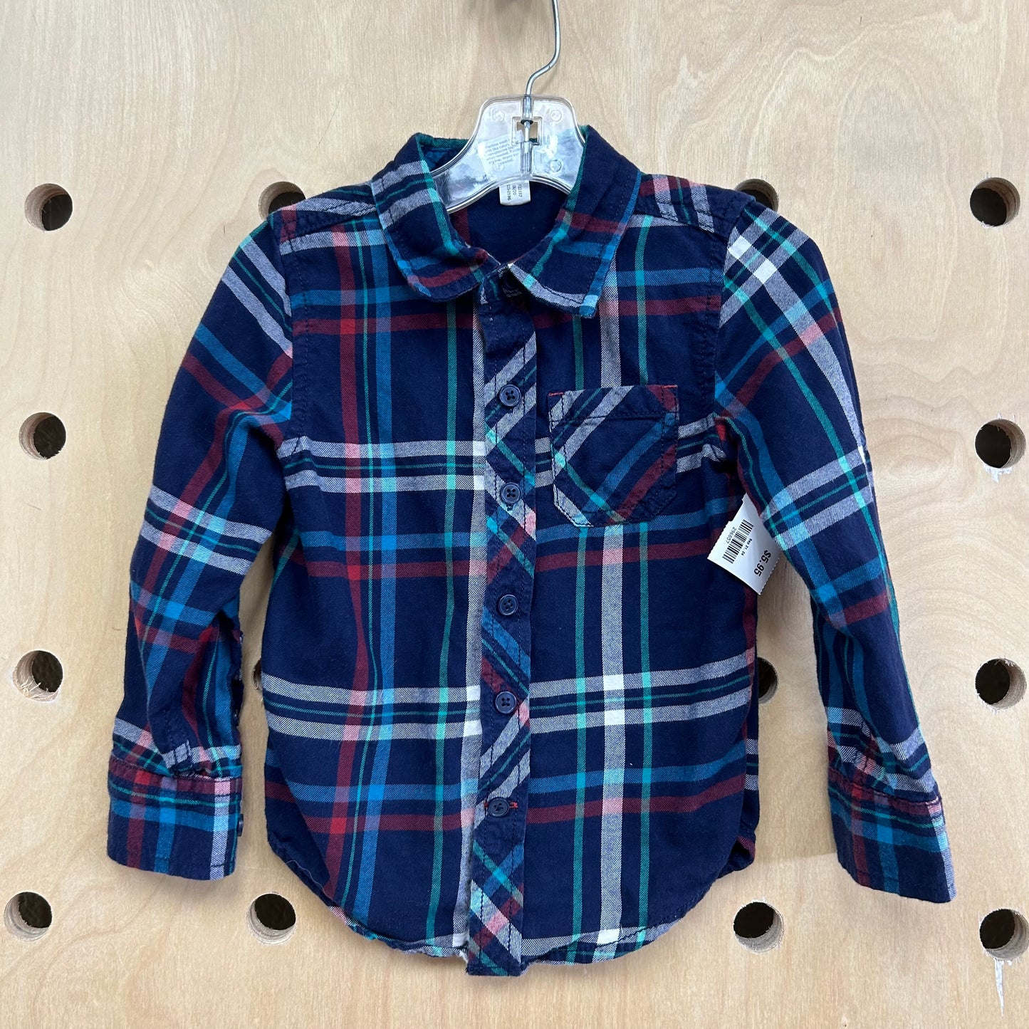 Blue Plaid Flannel