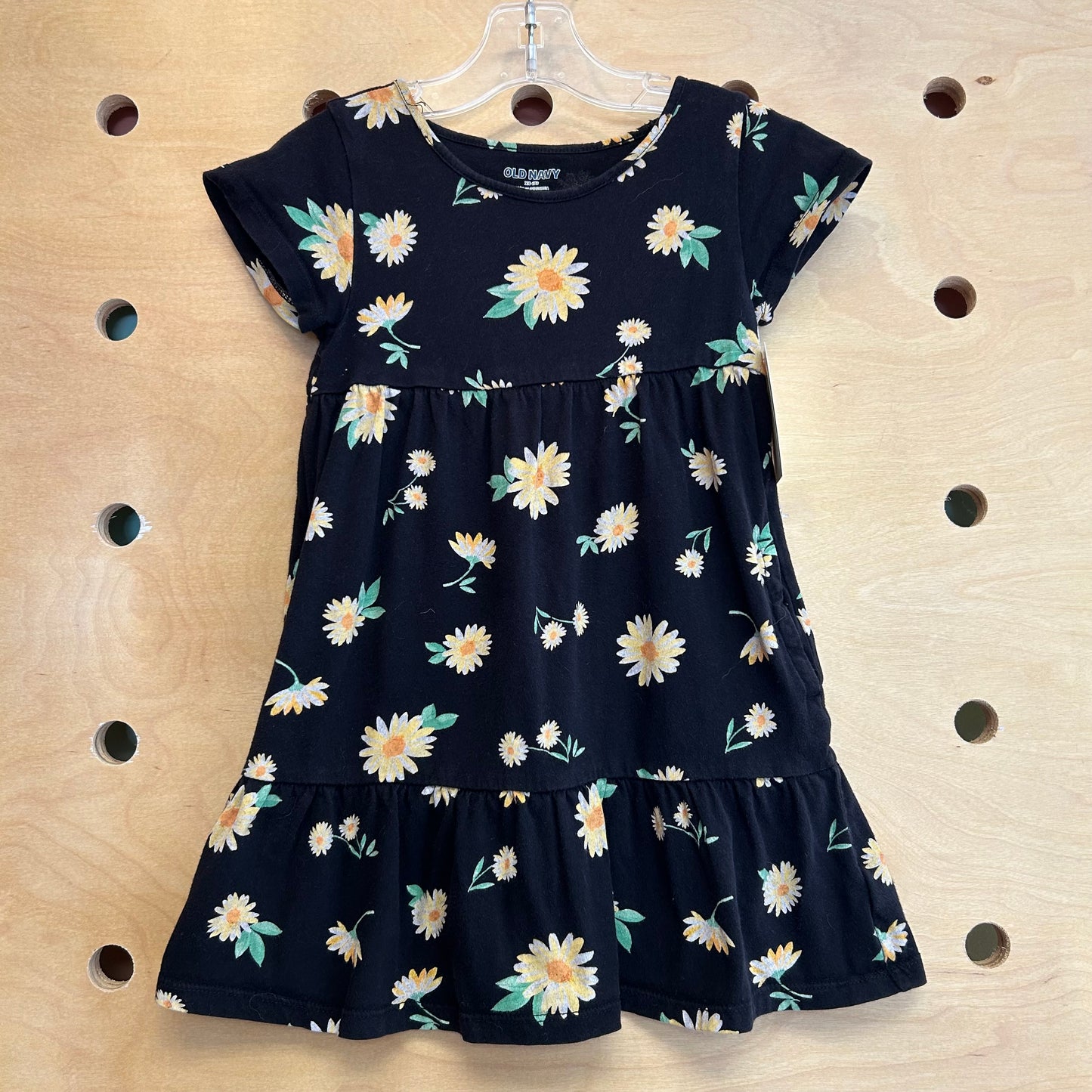 Black Sunflowers Dress