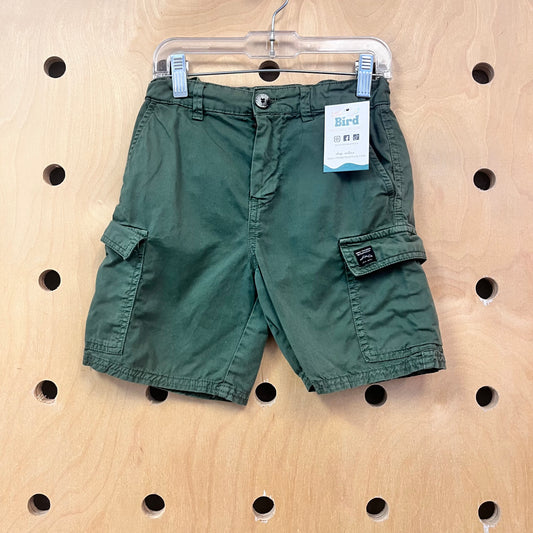 Green Cargo Shorts