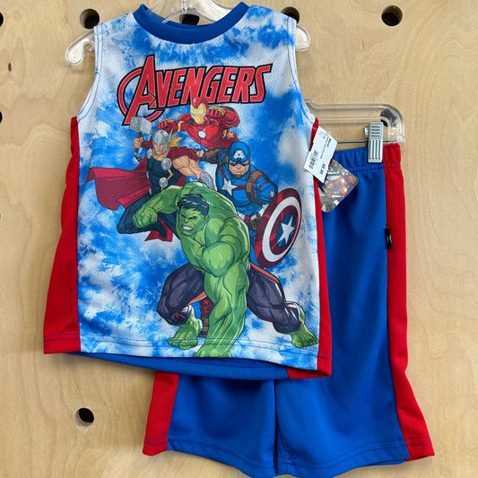 Avengers Tank & Shorts NEW!