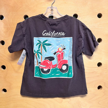 Charcoal California Tee