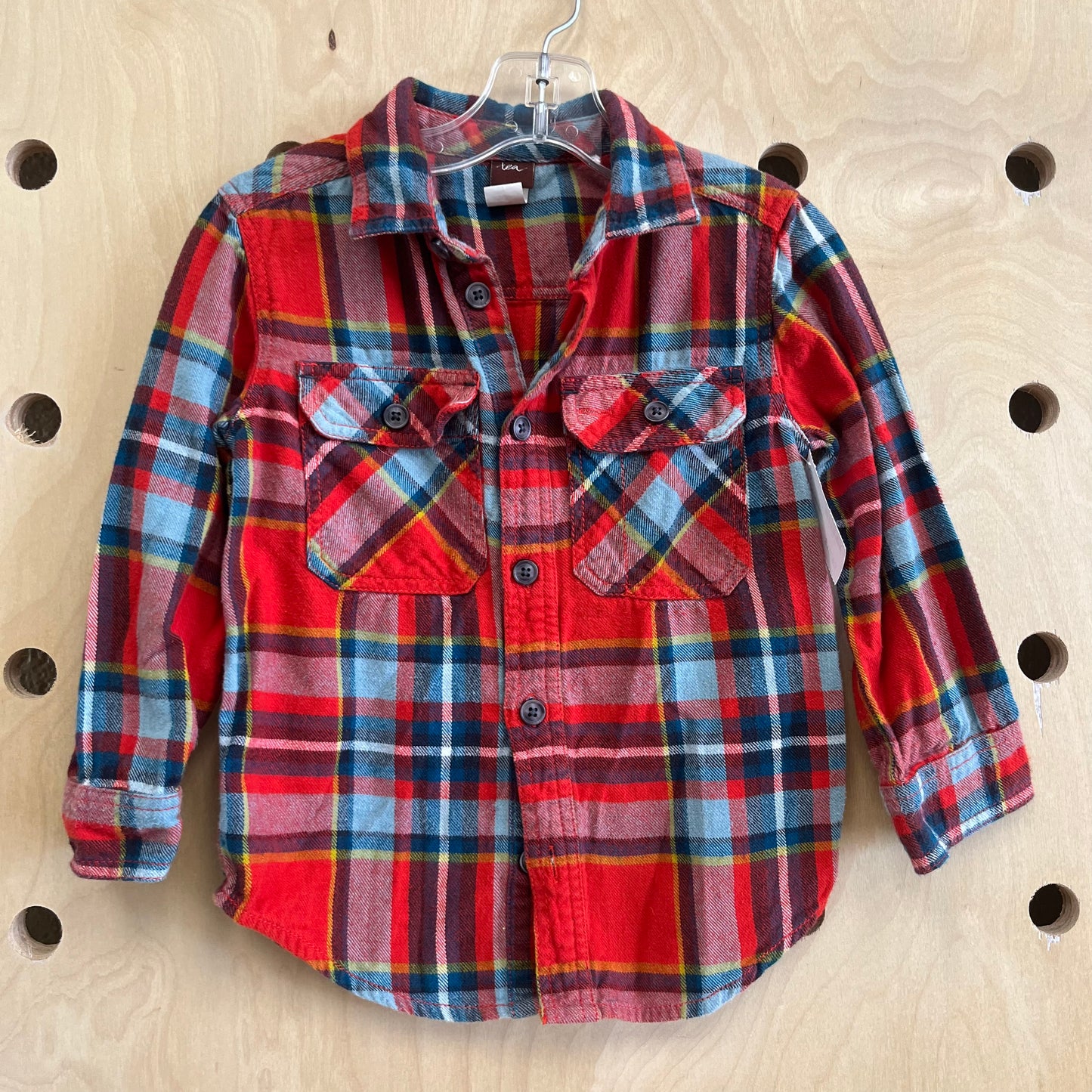 Red & Blue Plaid Flannel