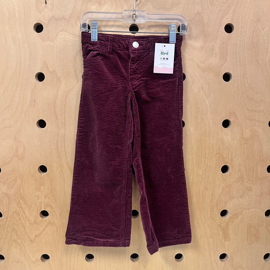 Marroon Cord Pants